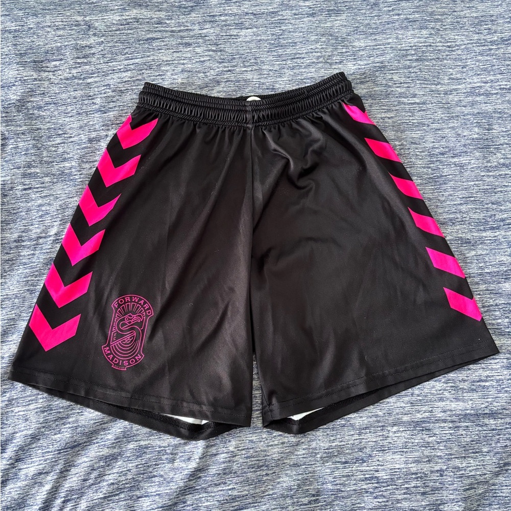 Black soccer shorts - Forward Madison